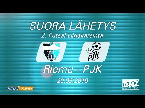 20.03.2019 Riemu - PJK klo 19.45 2.Futsal-Liigakarsinta