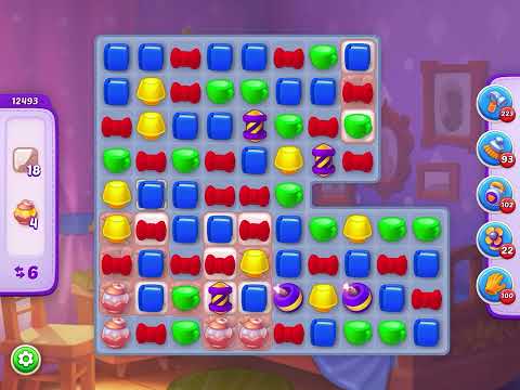 Homescapes level 12493 hard no booster