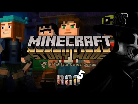 "RAPGAMEOBZOR 5" — Minecraft: Story Mode