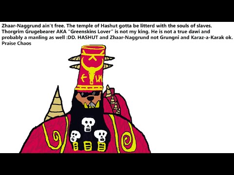 Chaos Dwarf pledge of allegiance | Total War Warhammer meme dub