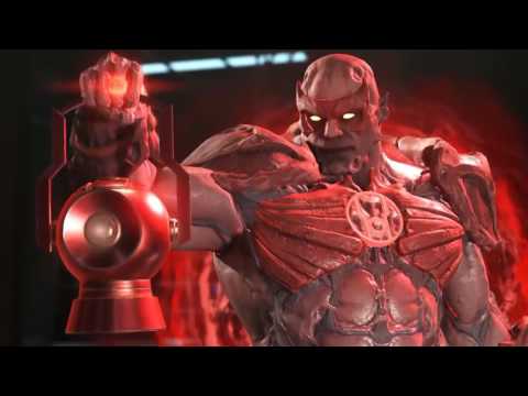 Injustice 2  All Batman Vs Atrocitus Intro Dialogues