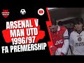 Arsenal v Man Utd 1996/97 FA Premiership