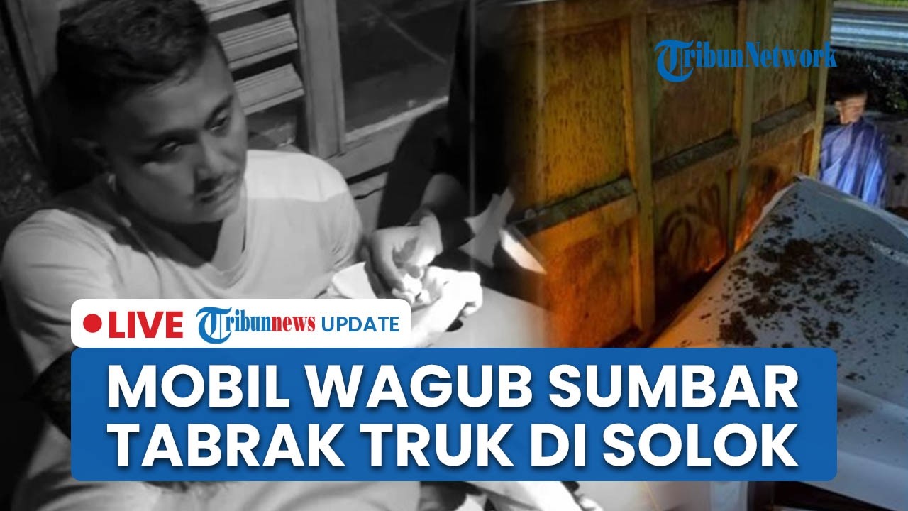 LIVE: Wagub Sumbar Vasko Ruseimy Alami Laka di Solok seusai Hadiri Agenda, Mobil Sampai Ringsek