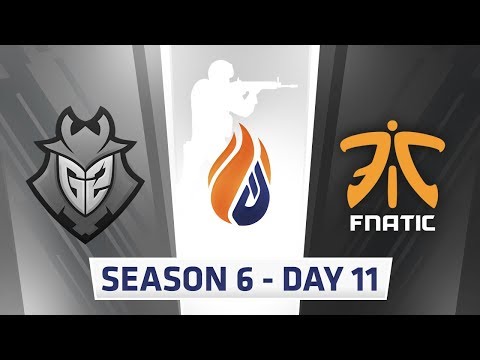 ECS Season 6 Day 11 G2 vs Fnatic - Dust II