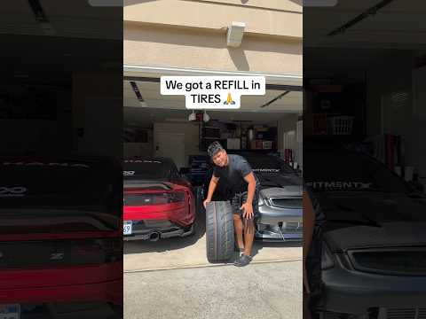 We got a R888r TIRE REFILL for the 400z 🔥‼