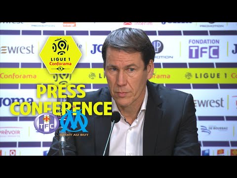 Press Conference Toulouse FC - Olympique de Marseille (1-2) / 2017-18