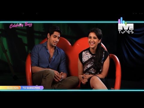 Sidharth Malhotra and Parineeti Chopra talk about their Lip Lock in Hasee toh Phasee on MTunes HD