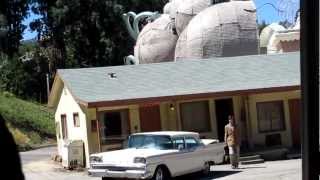preview picture of video 'Bates Motel & Psycho House Universal Studios Hollywood Studio Tour Universal City California'