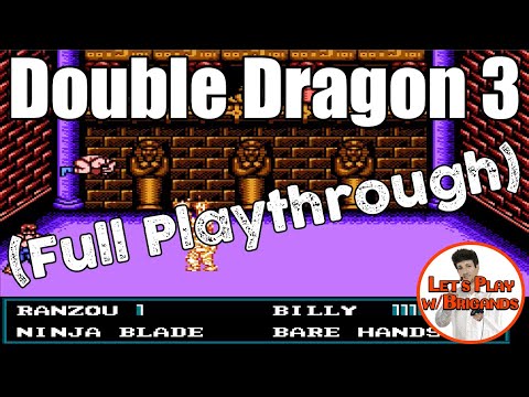 Double Dragon 3 (NES Full Playthrough)