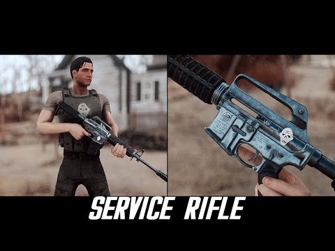 Fallout 4 Mods: Service Rifle