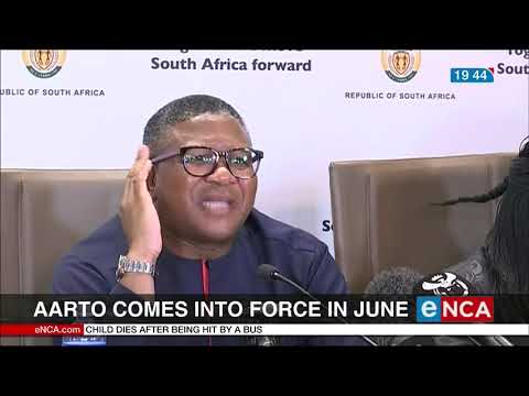Aarto comes into force in June