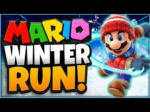 ❄️ Mario Winter Run ❄️ Brain Break ❄️ Winter Brain Break ❄️ Just Dance