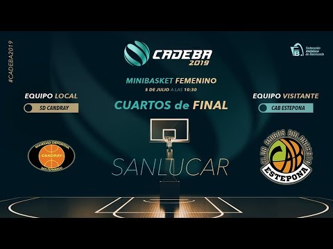 CADEBAMINIFEM 2019 - CUARTOS - SD CANDRAY vs CAB ESTEPONA