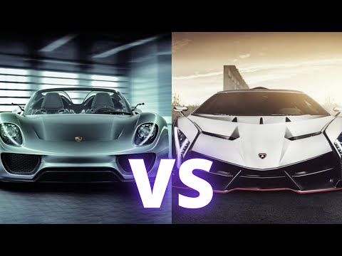 Project Cars 3 Porsche 918 vs Lamborghini Veneno | Top Speed Battle