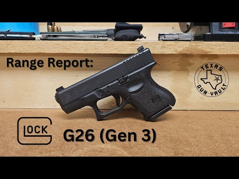 true precision glod non-threaded glock 26 barrel 🔥