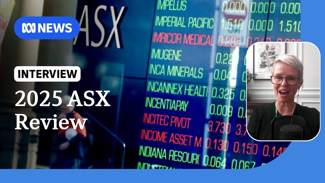 Mining stocks the top performers of ASX200 in 2025 amid rising gold prices | ABC NEWS