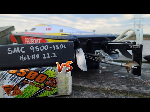6s Lipo Battery Comparison SMC Vs CNHL - Proboat Sonicwake V2