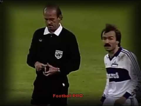 ECC 1985-86. Round of 16. Austria Wien - Bayern München. Full match.