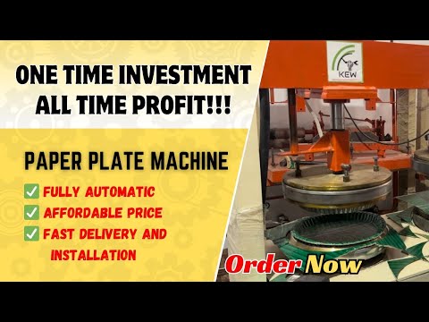 Paper Plate Making Machine