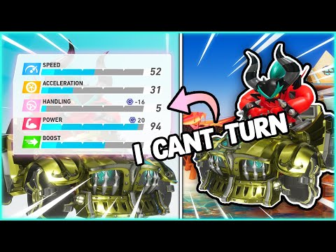 How Bad Is A NO TURNING Build In Sonic Racing Crossworlds?