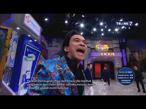 Mpok Alpa dan Anwar Bingung Mobilnya Masuk Studio | SAHUR SEGERR