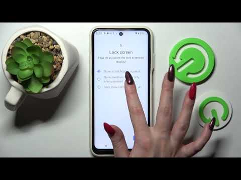 How to Add Screen Lock on Nokia X20 - Choose Screen Lock