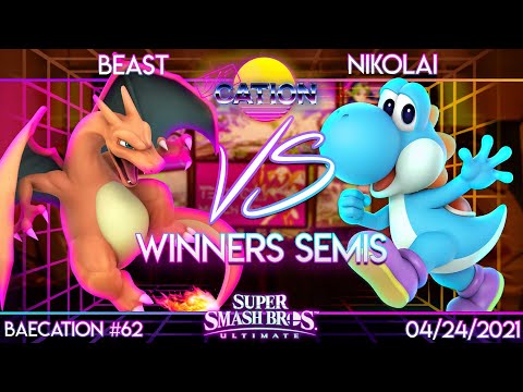 Baecation #62 Smash Ultimate - NPT | Beast (Pokemon Trainer) vs. NPT | Nikolai (Yoshi) - W. Semis