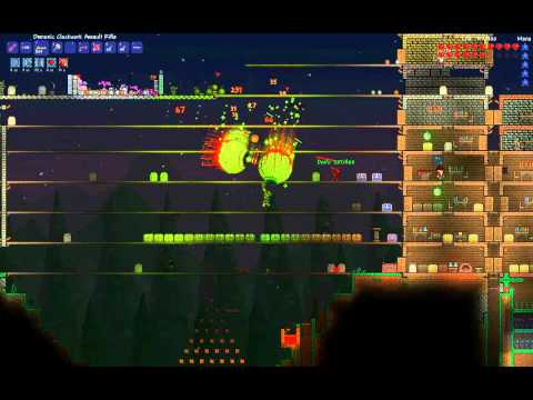 Terraria hard mode The twins Boss Fight