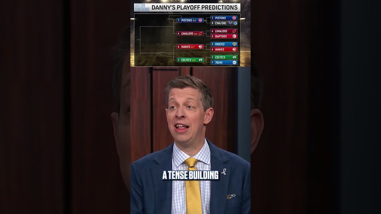 Danny has WHO coming out of the Eastern Conference?! 👀 #nba #cavs #knicks