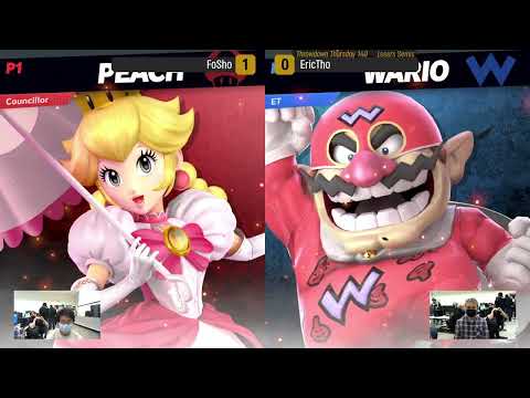 Throwdown Thursday 140 - Losers Semis - FoSho (Peach) vs EricTho (Wolf/Wario)