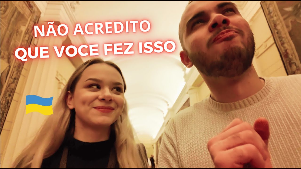 A UCRANIANA SÓ ESTÁ COMIGO POR ESSE MOTIVO...