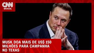Vídeo: Musk doa mais de US$ 150 milhões para apoiar republicanos no Texas | CNN NOVO DIA