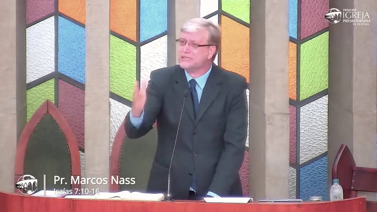 Eis o Sinal: Ele Nasceu de Uma Virgem - Isaías 7:10-16 | Rev. Marcos Nass