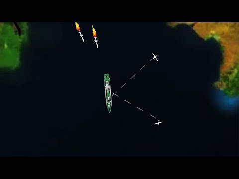 Moskva Sinking : Animated