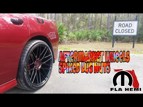 //  Atermarket wheels spiked lug nuts  //