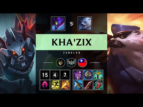 Kha'Zix Jungle vs Volibear - TW Challenger Patch 25.17