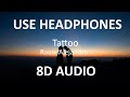 Rauw Alejandro Tattoo 8D Audio Subs