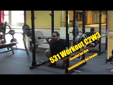 531 Workout - Formtief bei Dirk - Super Lauf bei Dennis