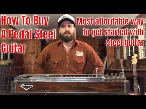 Buying a PEDAL STEEL GUITAR / Cheapest way to get into steel guitar / How to start pedal lap steel