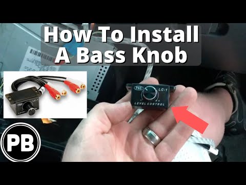 How to add a Universal Subwoofer Bass Knob to any Amplifier