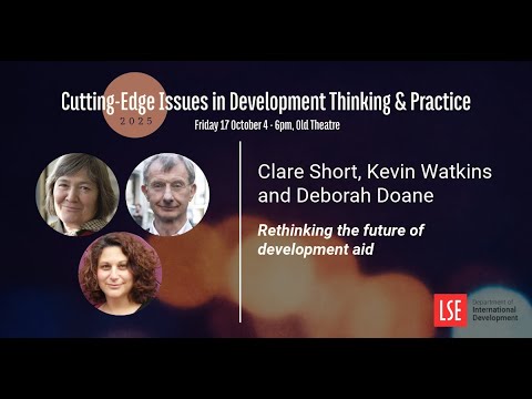 Rethinking the future of development aid