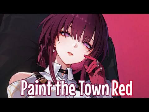 ◣Nightcore - Paint the Town Red (Rock Version)◥(lyrics)