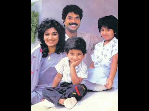 Mammothy with Son Dulquer salman and family || 
