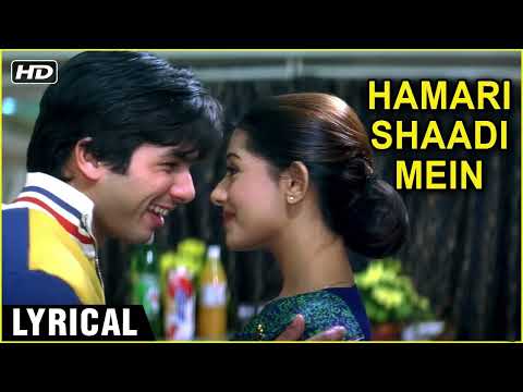 Hamari Shaadi Mein   Lyrical   Vivah   Shahid Kapoor, Amrita Rao   Rajshri Songs   Shreya Ghosal