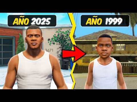 Playing as FRANKLIN as a KID in GTA 5