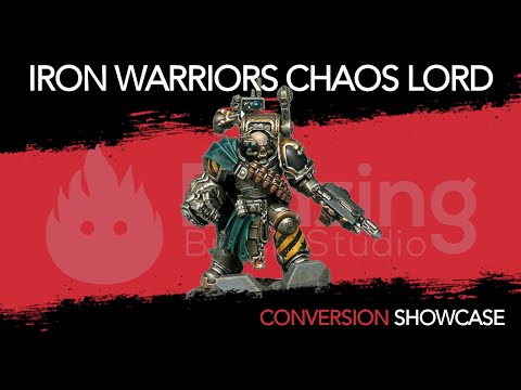 Iron Warriors Chaos Lord | Warhammer 40k | Chaos Space Marines - Conversion Showcase