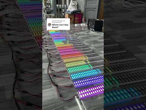 Đèn LED nháy theo nhạc dạng equalizer – 16 thanh 1 m