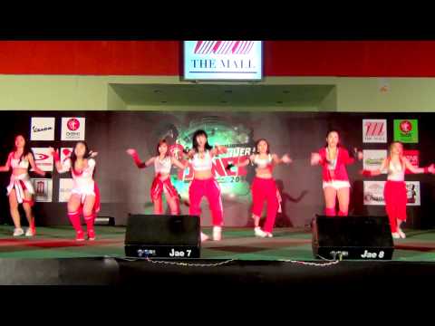 140802 Lady Luck cover After School - Intro + Ah @OISHI Thailand Cover Dance 2014 (Audition)