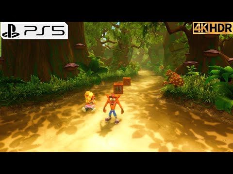 Crash Bandicoot 2 N Sane Trilogy CORTEX STRIKES BACK  PS5 4K 60FPS HDR Gameplay - Full Game