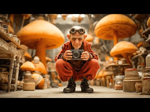 A Very Unusual Town | Surreal AI Film • AI Music Video (4K)